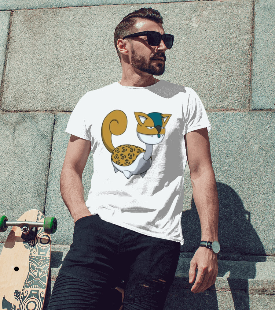 Jacksonville Jaguars Pokemon Fusion Cartoon T-Shirt