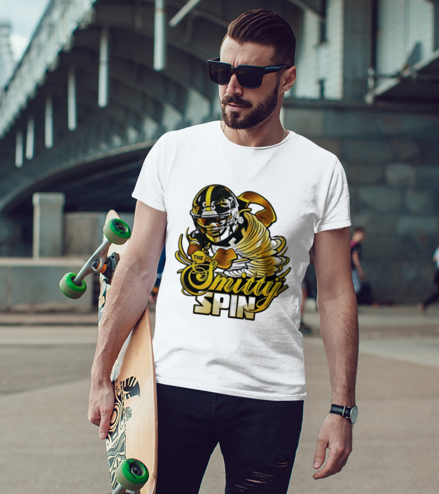 Smittyj Spin Alex Highsmith Pittsburgh Steelers Football T-Shirt