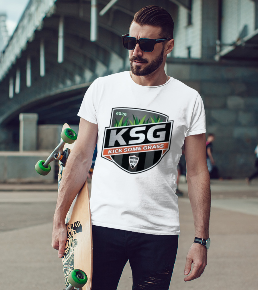 Hartford United KSG Kick Some Grass 2026 Soccer T-Shirt