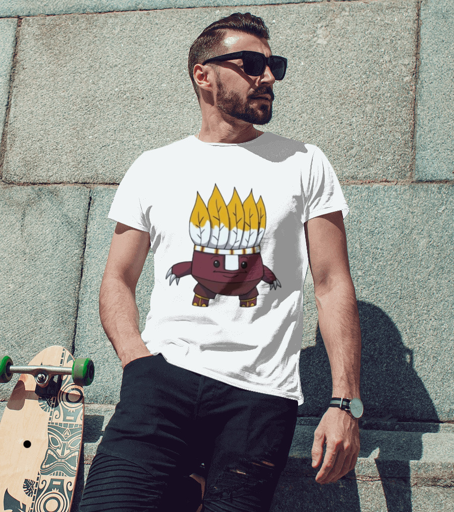 Washington Commanders Pokemon Cartoon T-Shirt