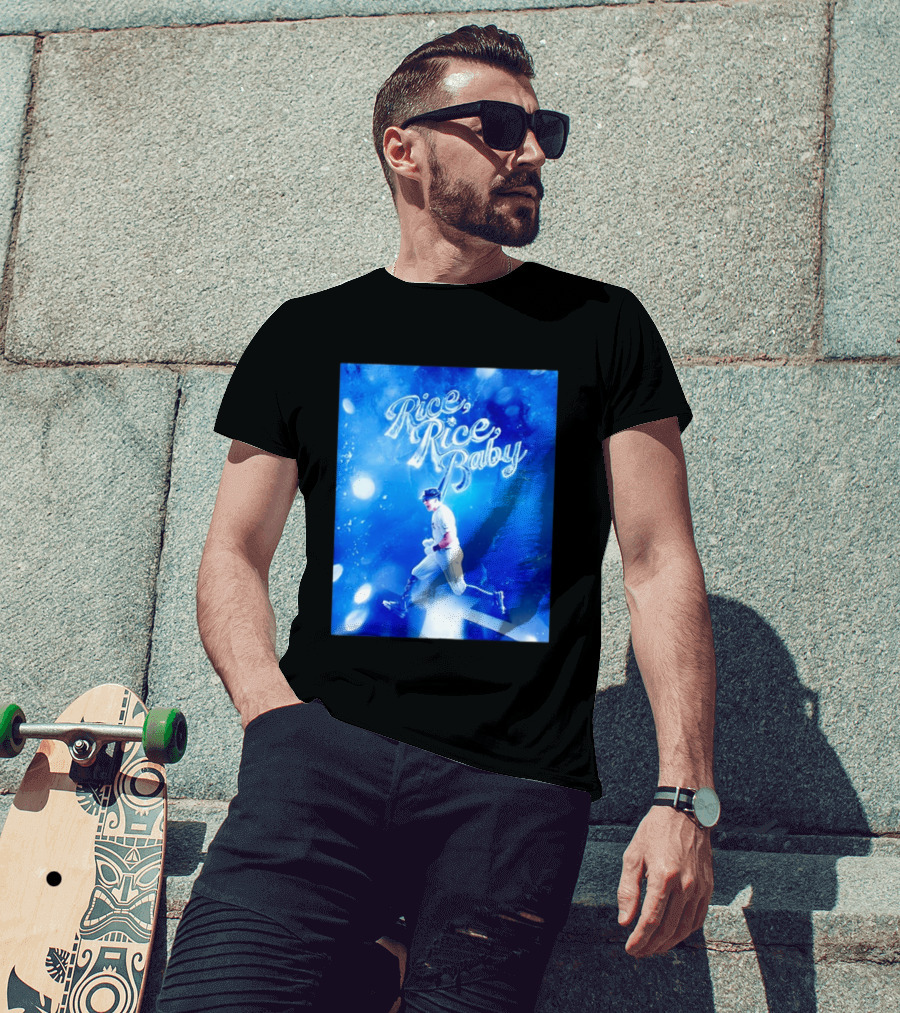 Ben Rice Rice Rice Baby New York Yankees MLB T-Shirt