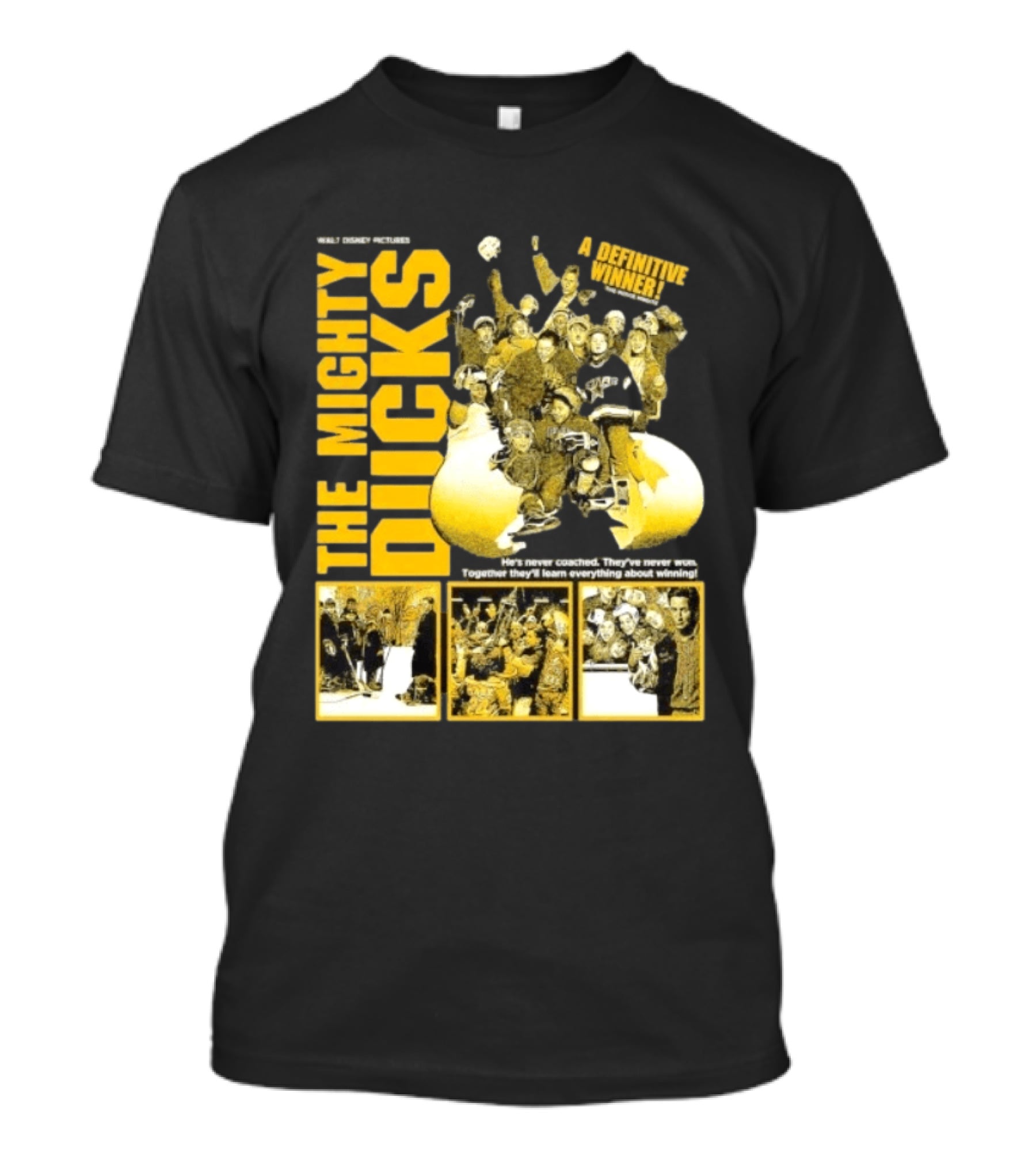 Walt Disney Pictures The Mighty Ducks Movie A Definitive Winner T-Shirt