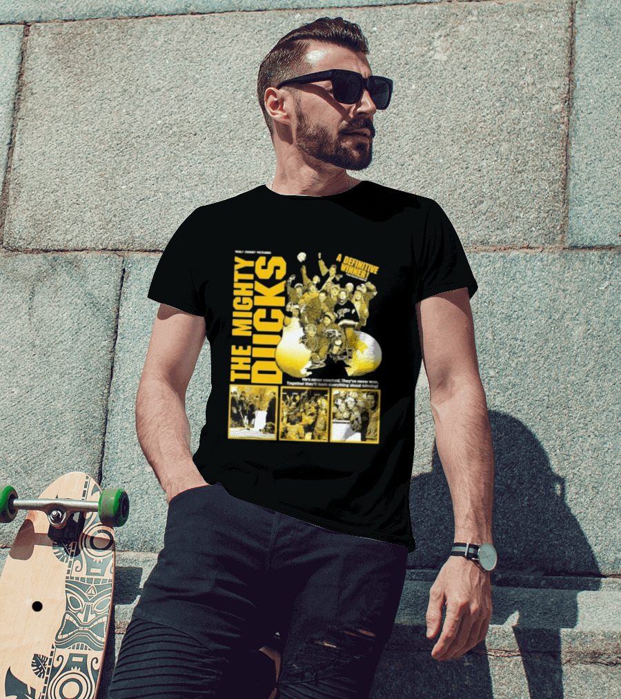 Walt Disney Pictures The Mighty Ducks Movie A Definitive Winner T-Shirt