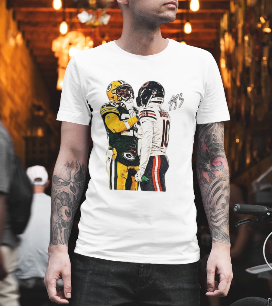 Luther Burden III Packers Bears Football Rivalry T-Shirt