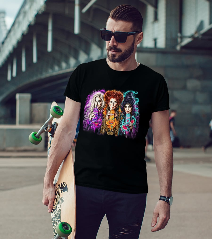 Sarah Jessica Parker Bette Midler Kathy Najimy Drinking Alani Cosmic Stardust Mimosa Watermelon Wave T-Shirt