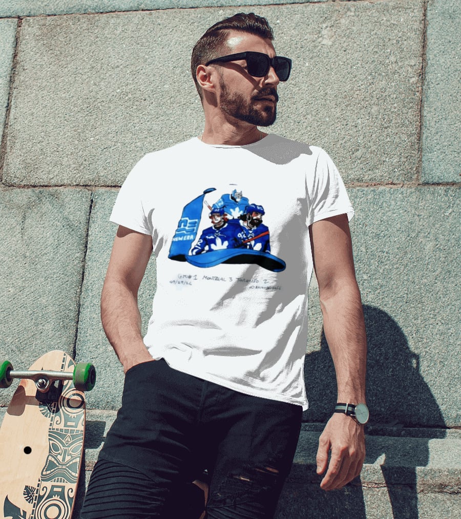 Montreal Vs Toronto Game 1 Hockey NHL New Era T-Shirt