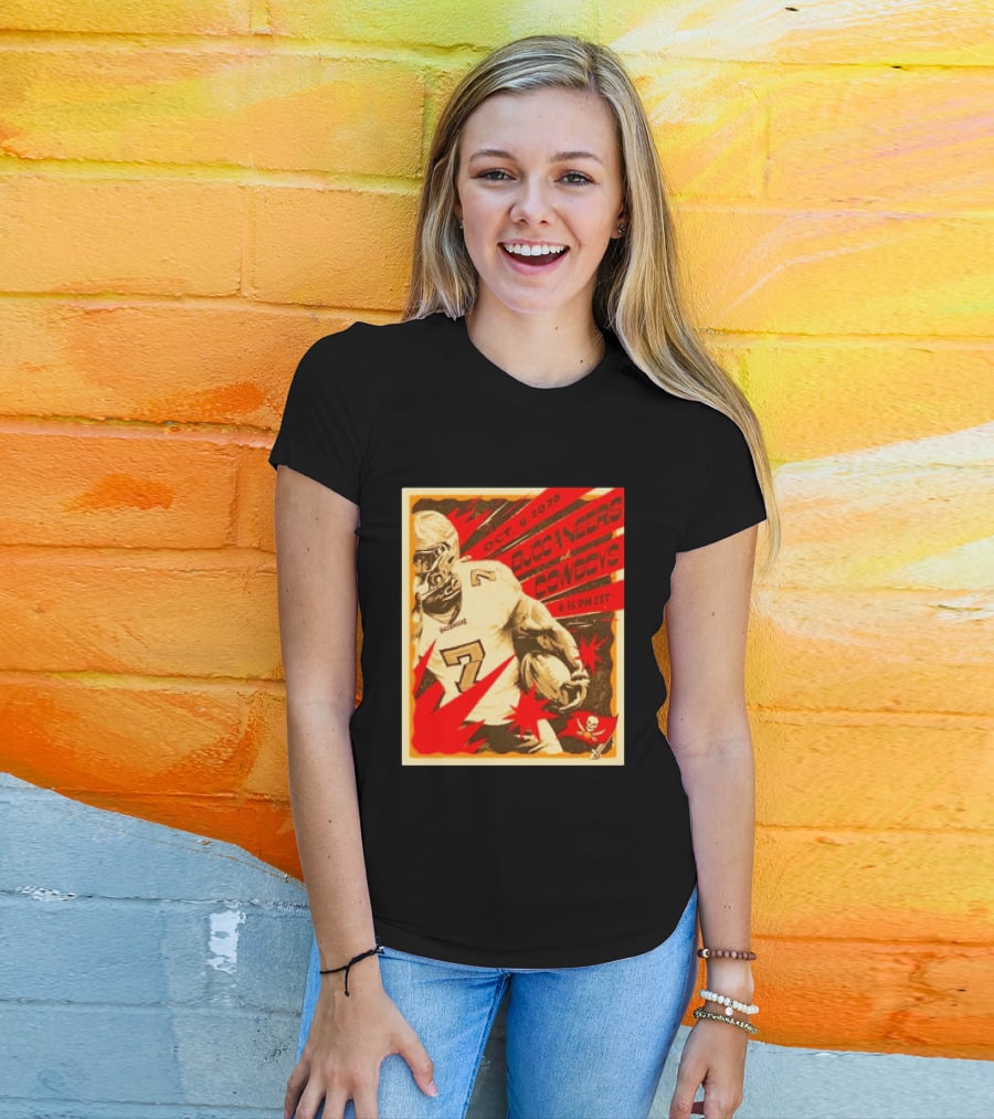 Buccaneers At Cowboys October 8 2026 8:15 PM EST T-Shirt