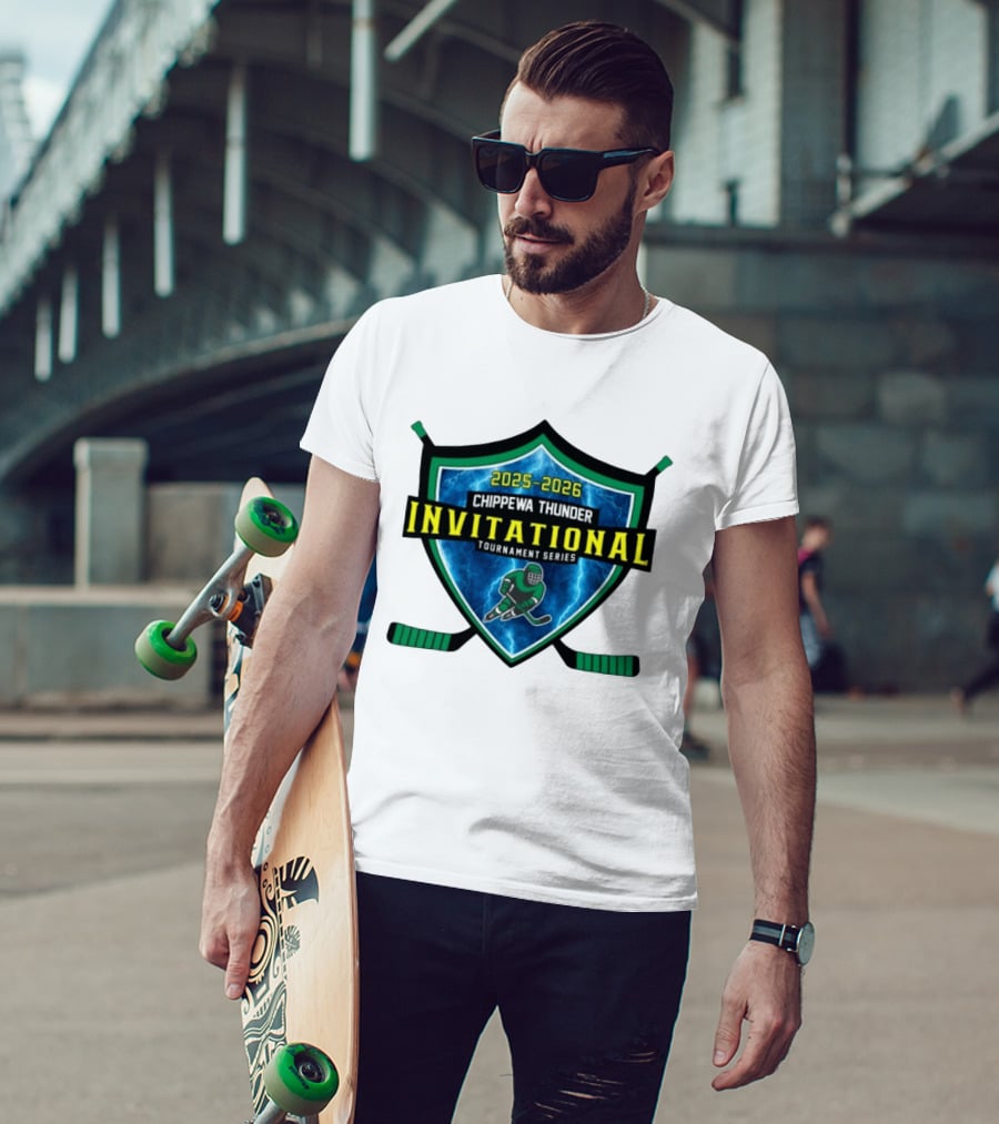 Chippewa Thunder 2025 2026 Invitational Tournament Series T-Shirt