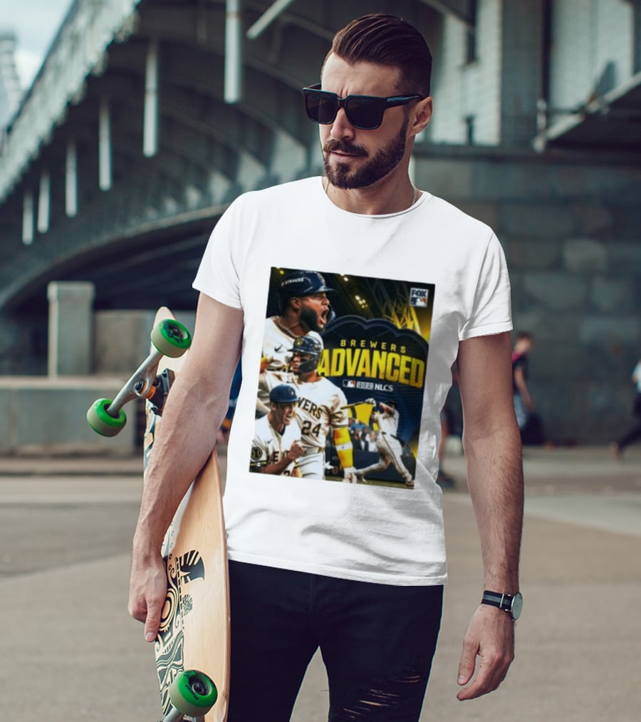 Brewers Advanced 2026 NLCS MLB Fox T-Shirt