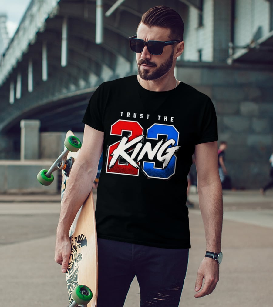 Trust The King 23 LeBron James Los Angeles Lakers T-Shirt