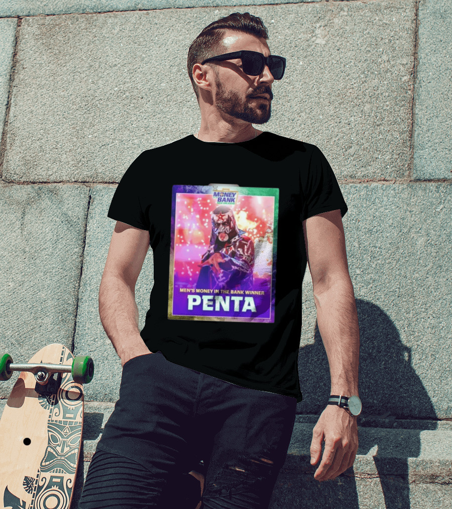 Penta Men's Money In The Bank Winner New Orleans Wrestler T-Shirt