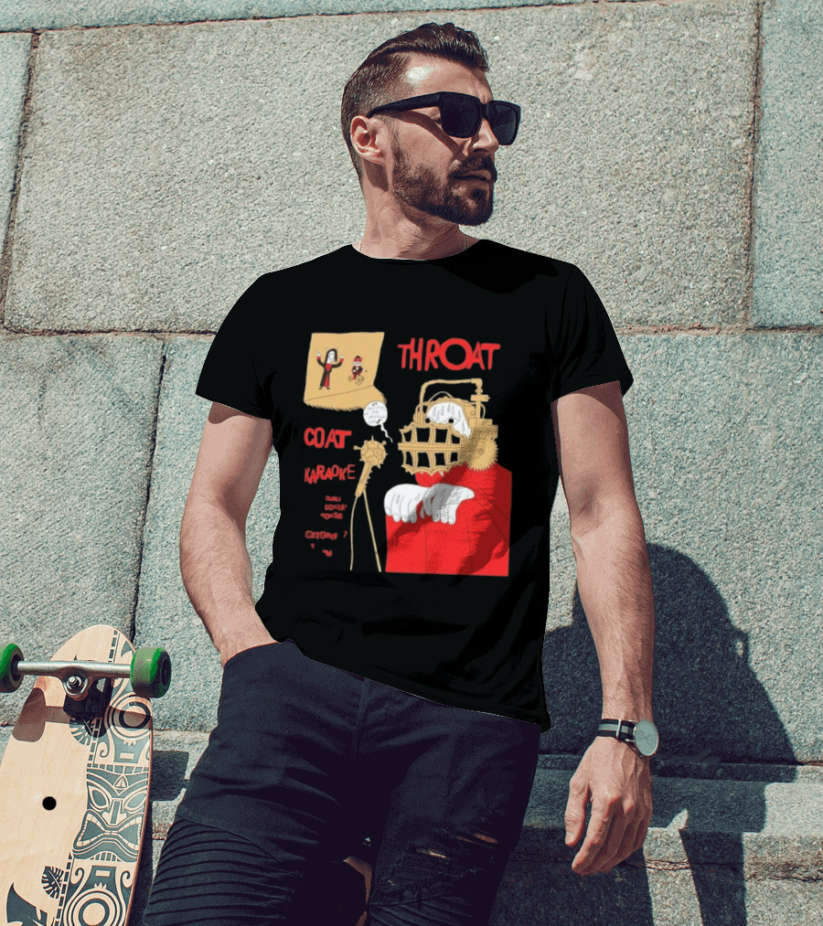 Throat Coat Karaoke Unique Style Danu Social House October 17 Fun T-Shirt