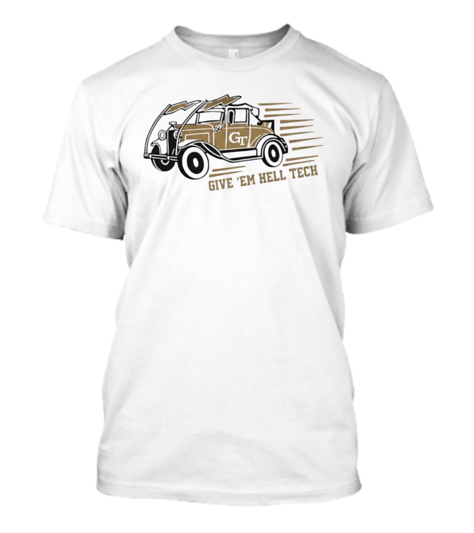 GT Ramblin' Wreck Give 'Em Hell Tech T-Shirt