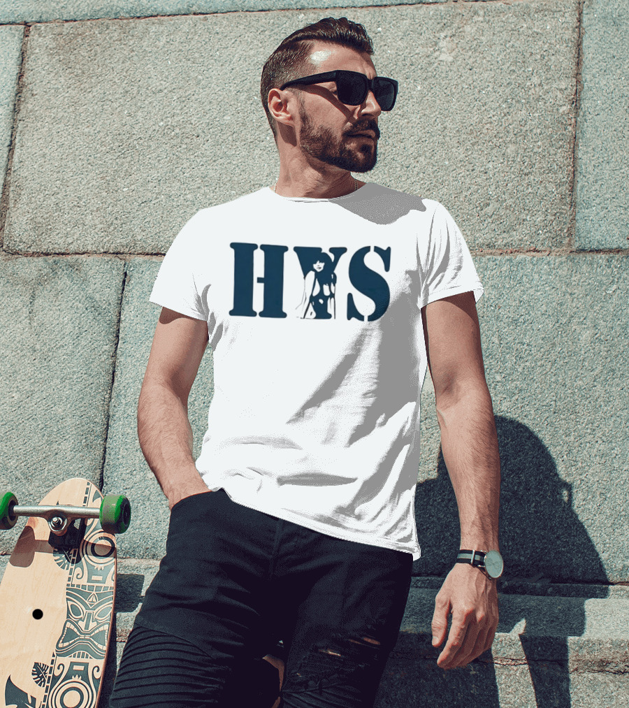 HYS Minimalist Lettering Woman T-Shirt