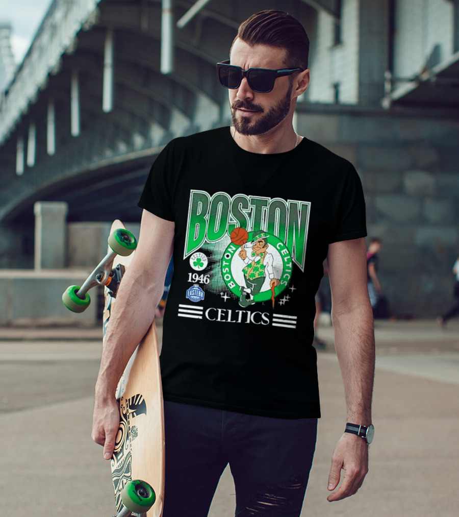 Boston Celtics 1946 Vintage Eastern Conference Basketball T-Shirt