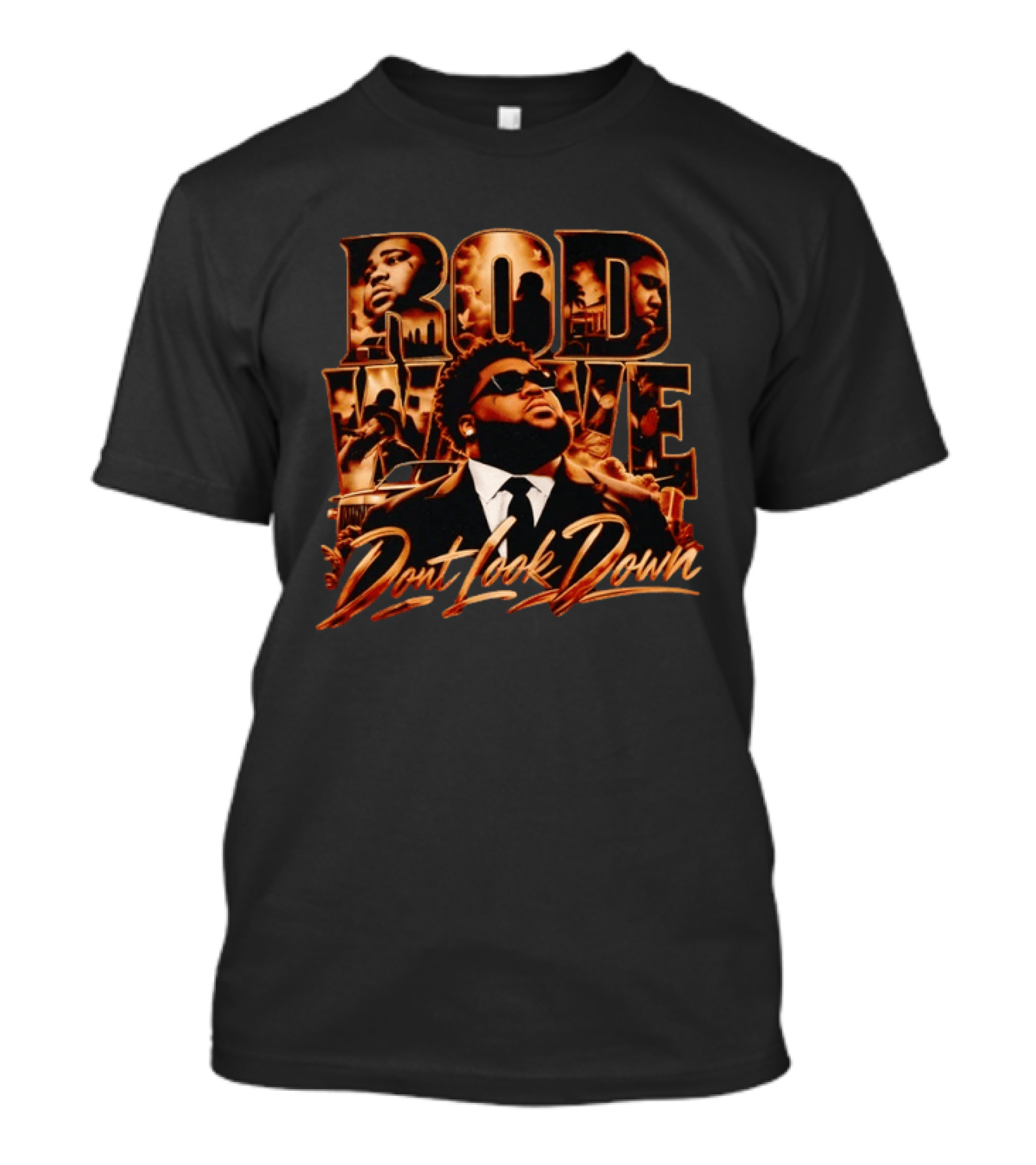 Rod Wave Don't Look Down Rapper Hip Hop T-Shirt