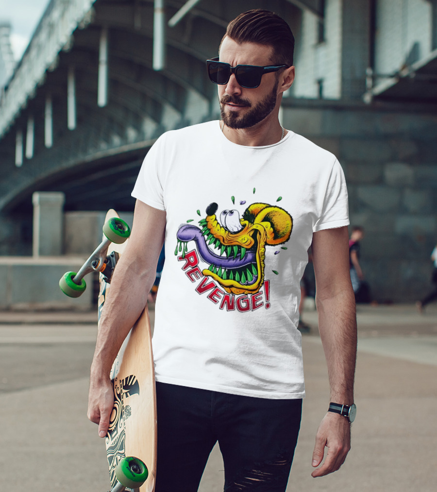 Revenge Ed Roth Rat Fink Get Even With Life T-Shirt