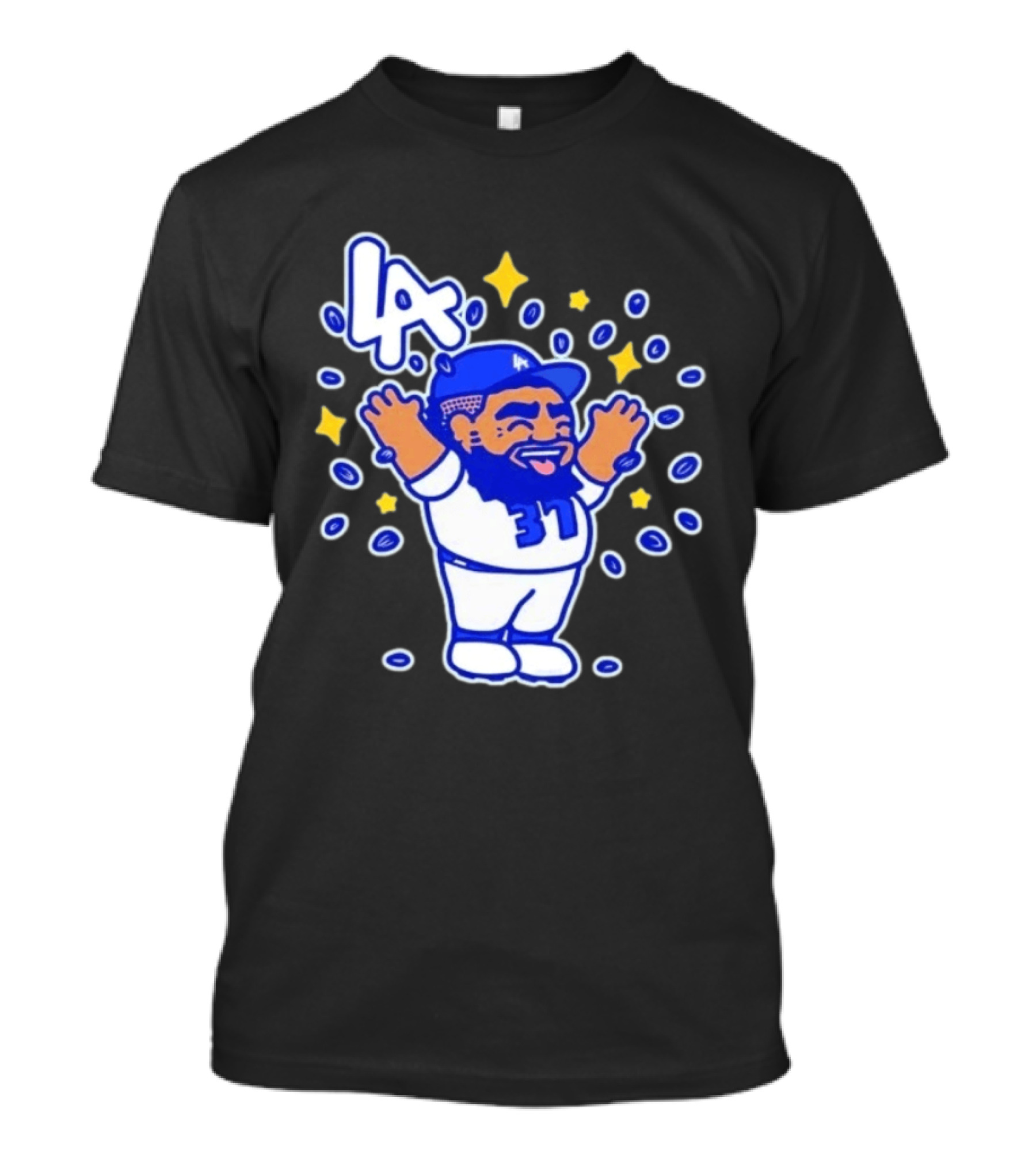 LA Dodgers 37 Chunkytani Mr Seeds Cartoon Shohei Ohtani T-Shirt