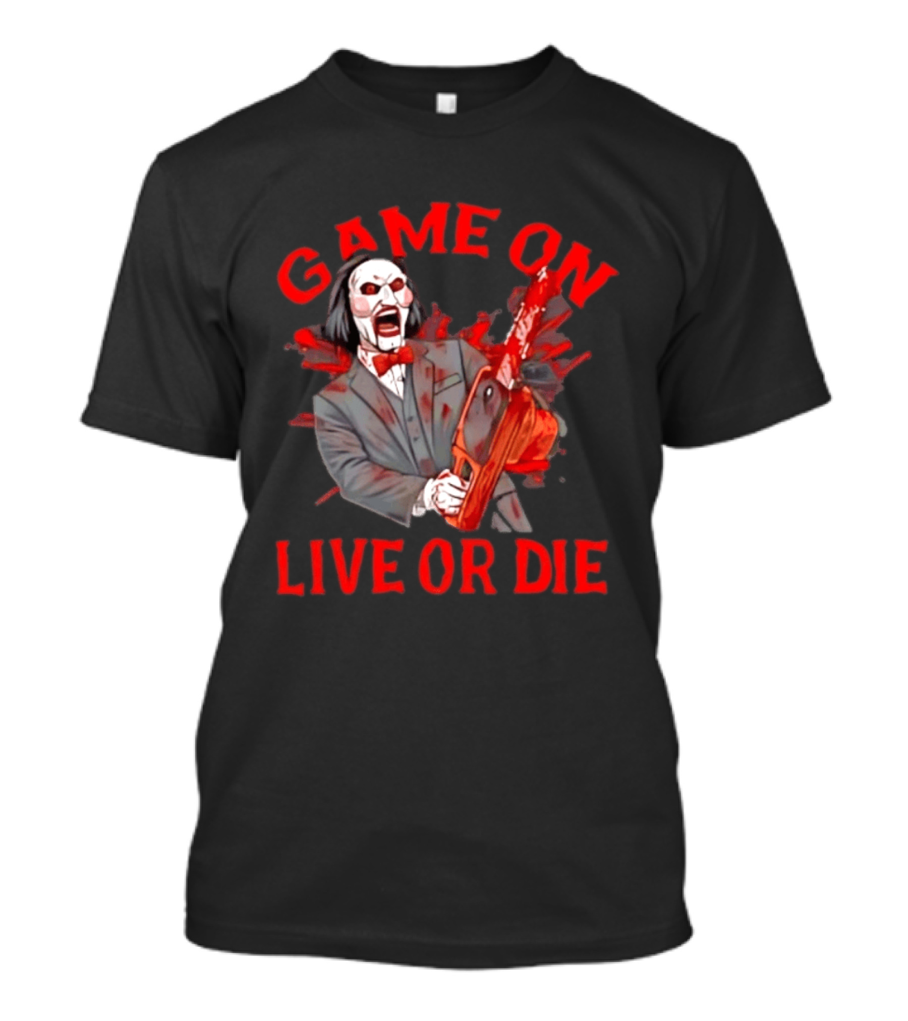 Billy The Puppet Game On Live Or Die Saw T-Shirt