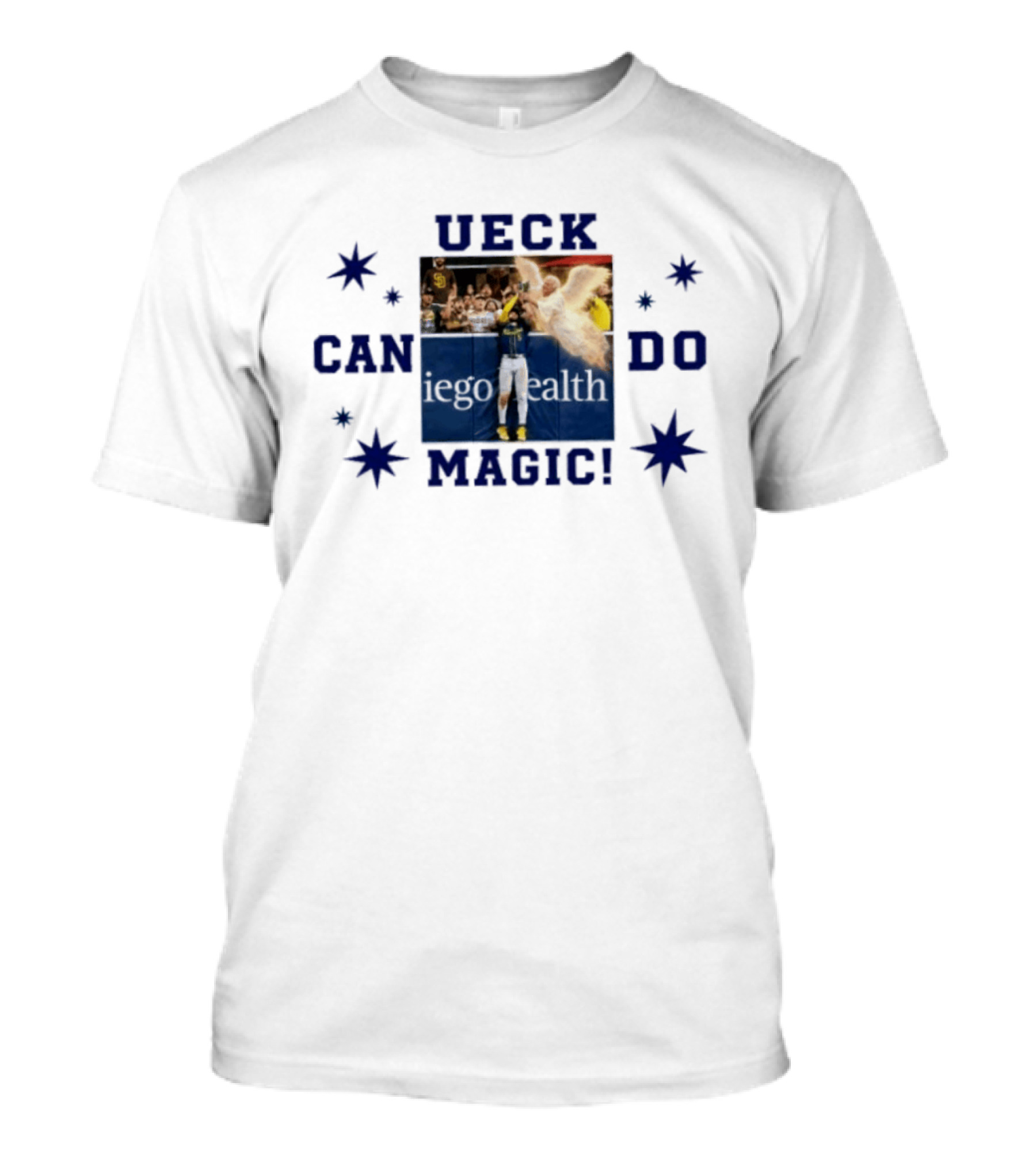 Bob Uecker You Can Do Magic Garrett Mitchell HR Robbery Milwaukee Brewers T-Shirt