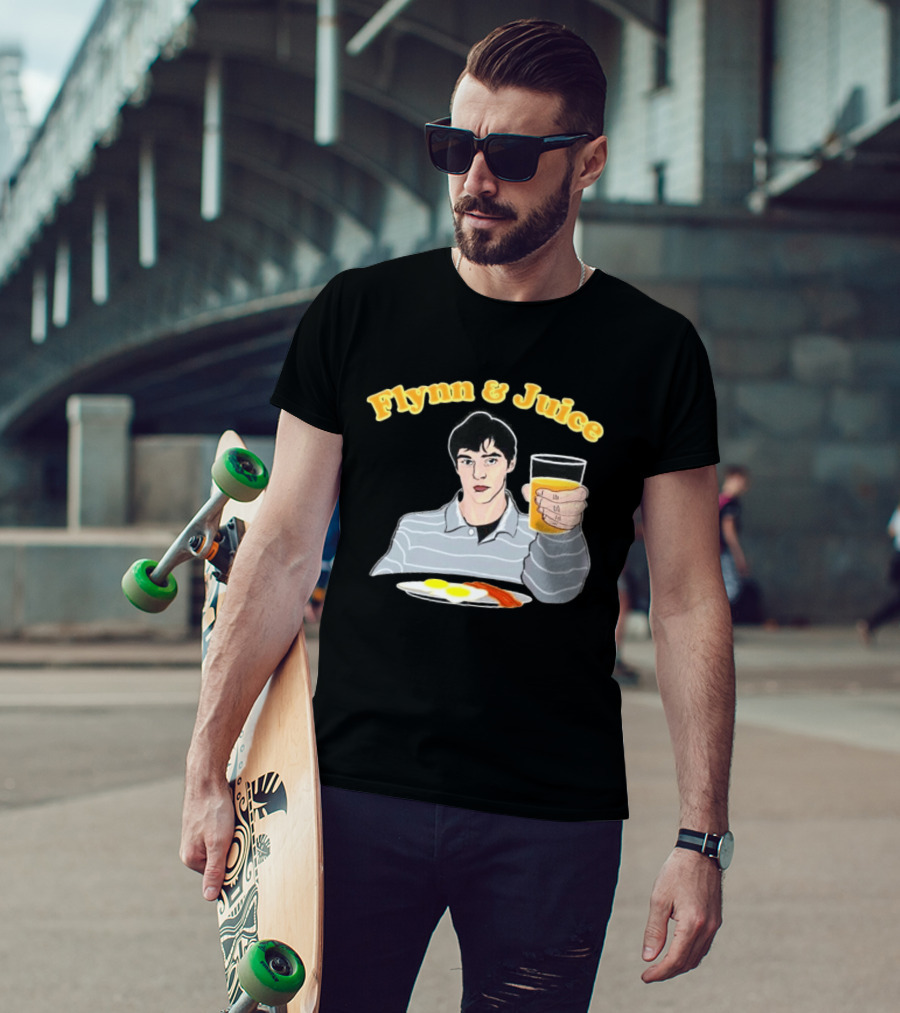 Flynn & Juice Walter White Jr Breaking Bad Breakfast Scene T-Shirt