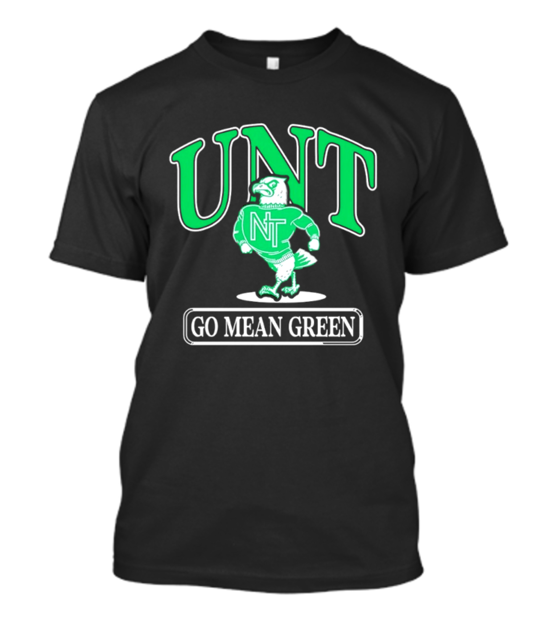 UNT Go Mean Green Eagle University Of North Texas T-Shirt