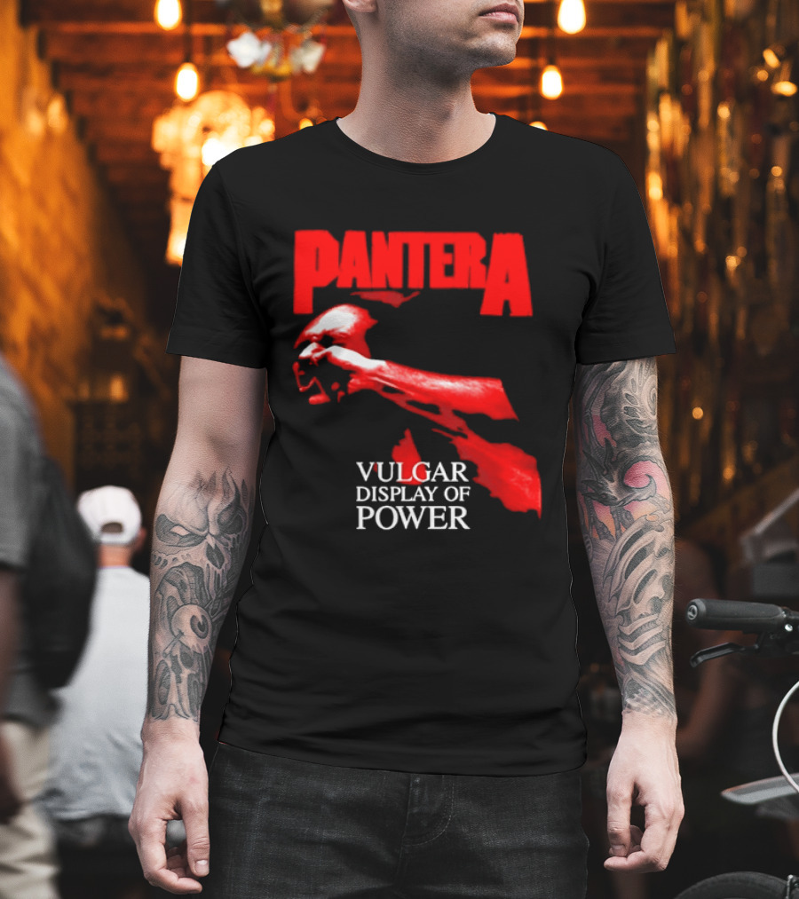 Pantera Vulgar Display Of Power Heavy Metal Album T-Shirt