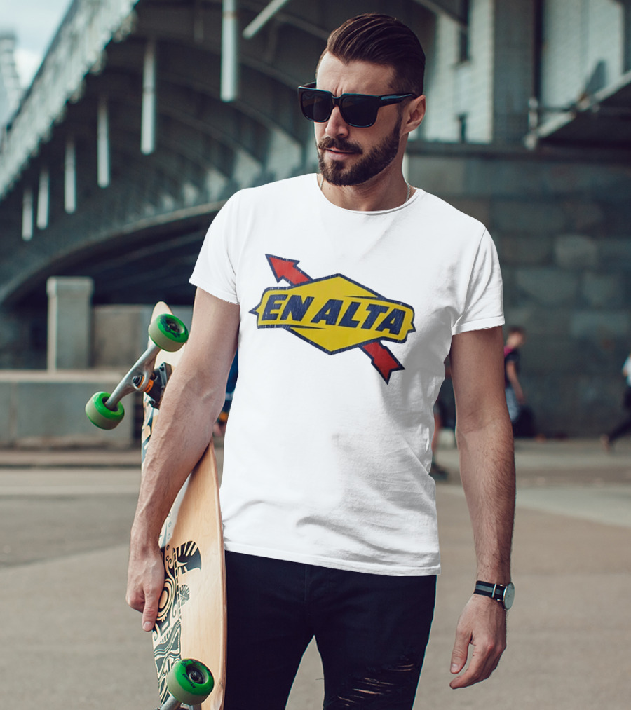 EN ALTA Distressed Urban Streetwear Arrow T-Shirt