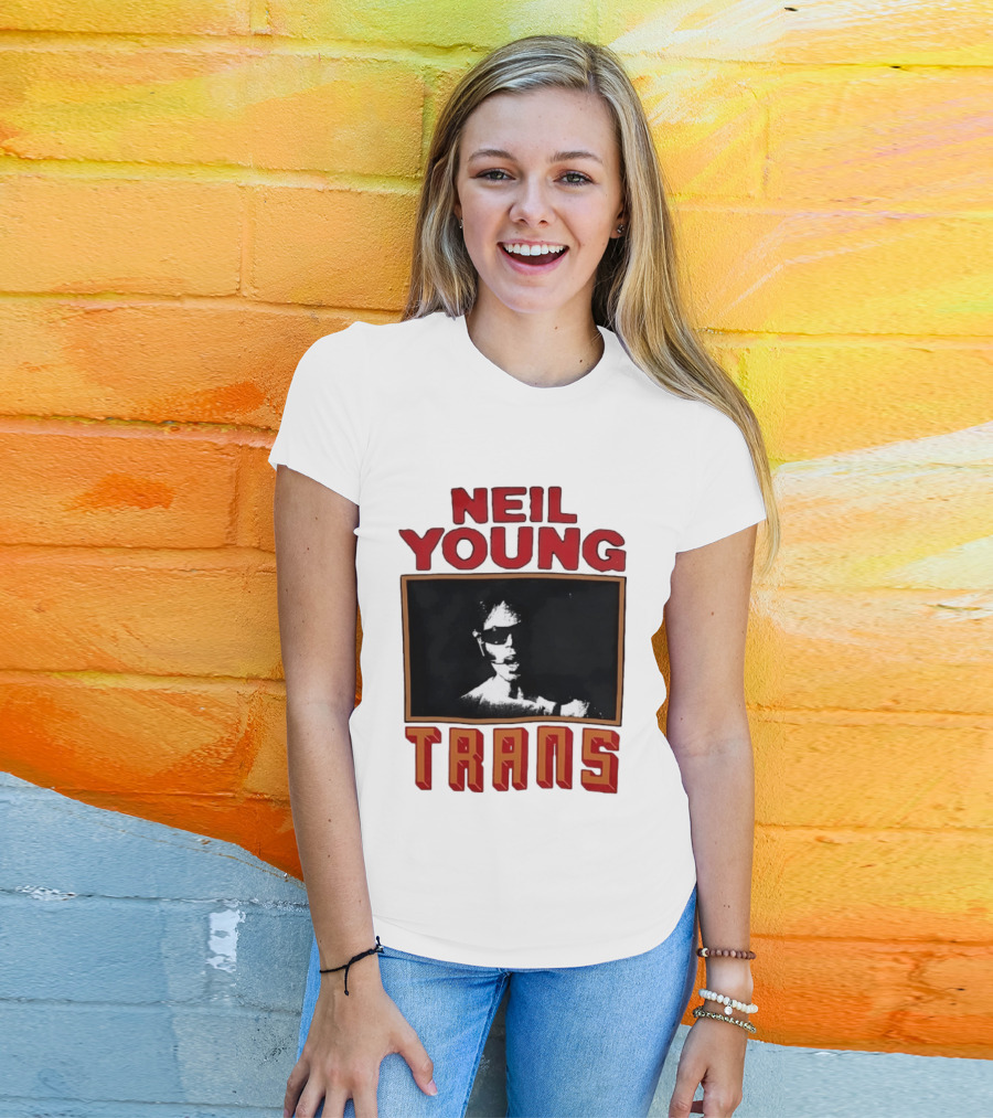 Neil Young Trans Album Cover T-Shirt