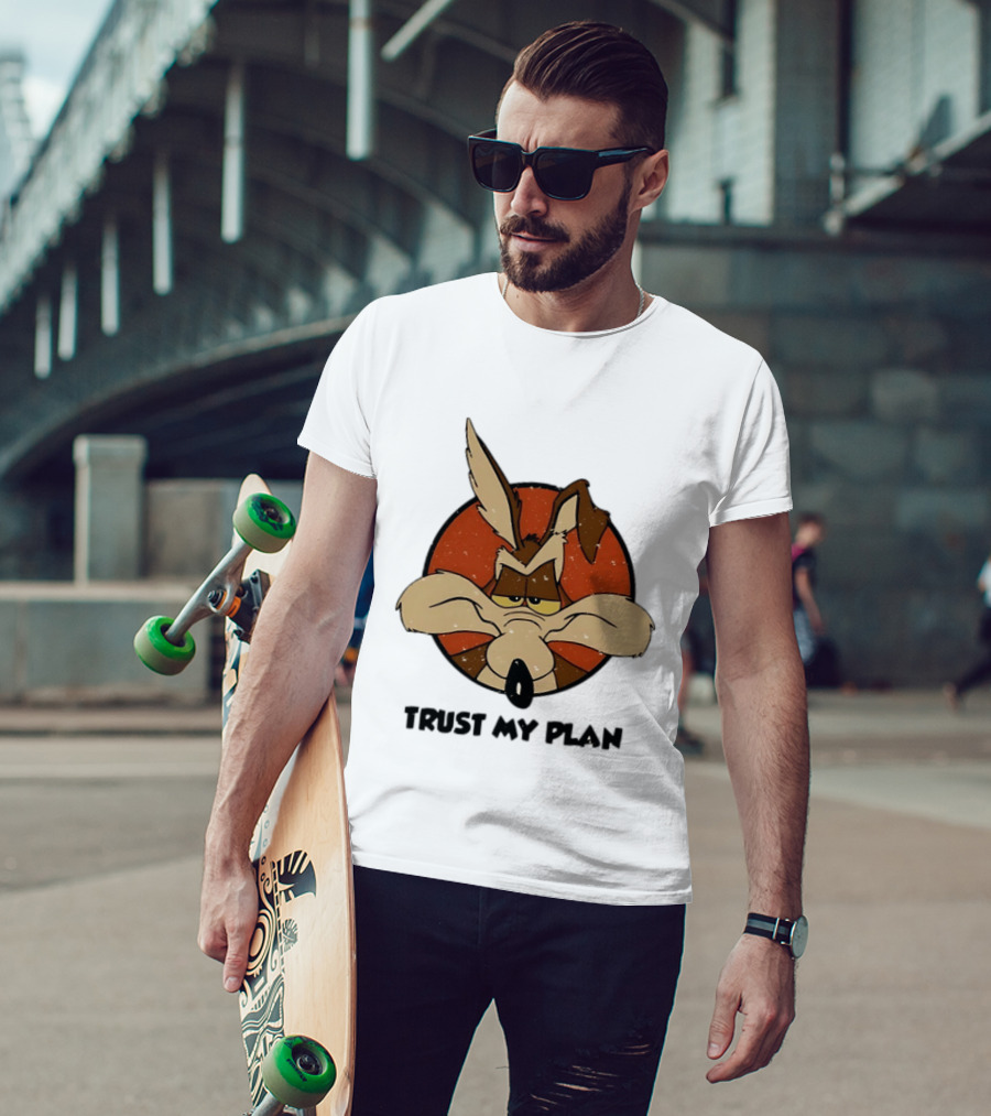 Wile E Coyote Trust My Plan Looney Tunes T-Shirt