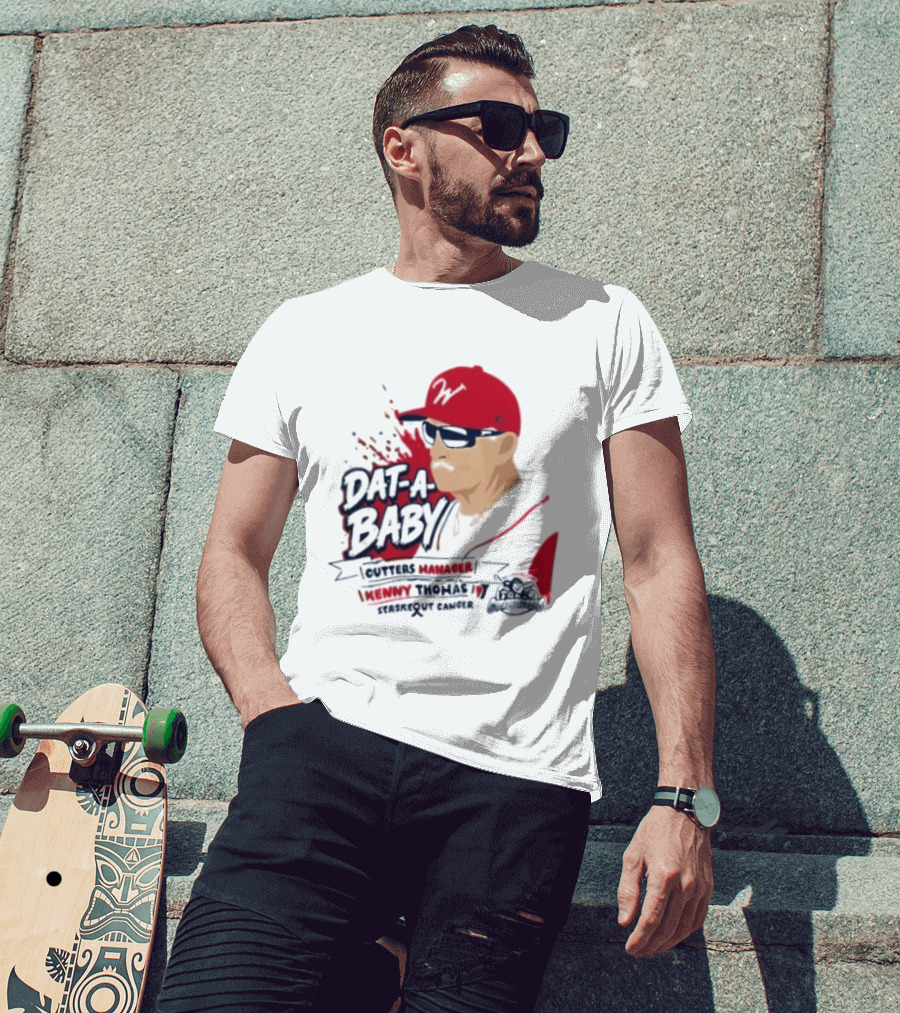Dat A Baby Outters Manager Kenny Thomas Staskequt Cancer T-Shirt