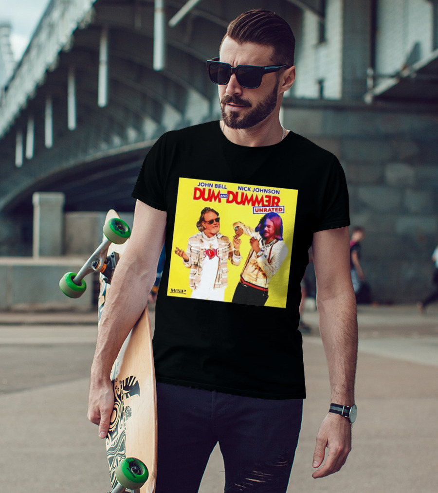 John Bell Nick Johnson Dum And Dummer Unrated MLB WSP T-Shirt