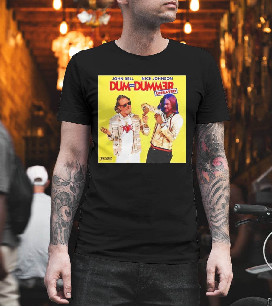 John Bell Nick Johnson Dum And Dummer Unrated MLB WSP T-Shirt