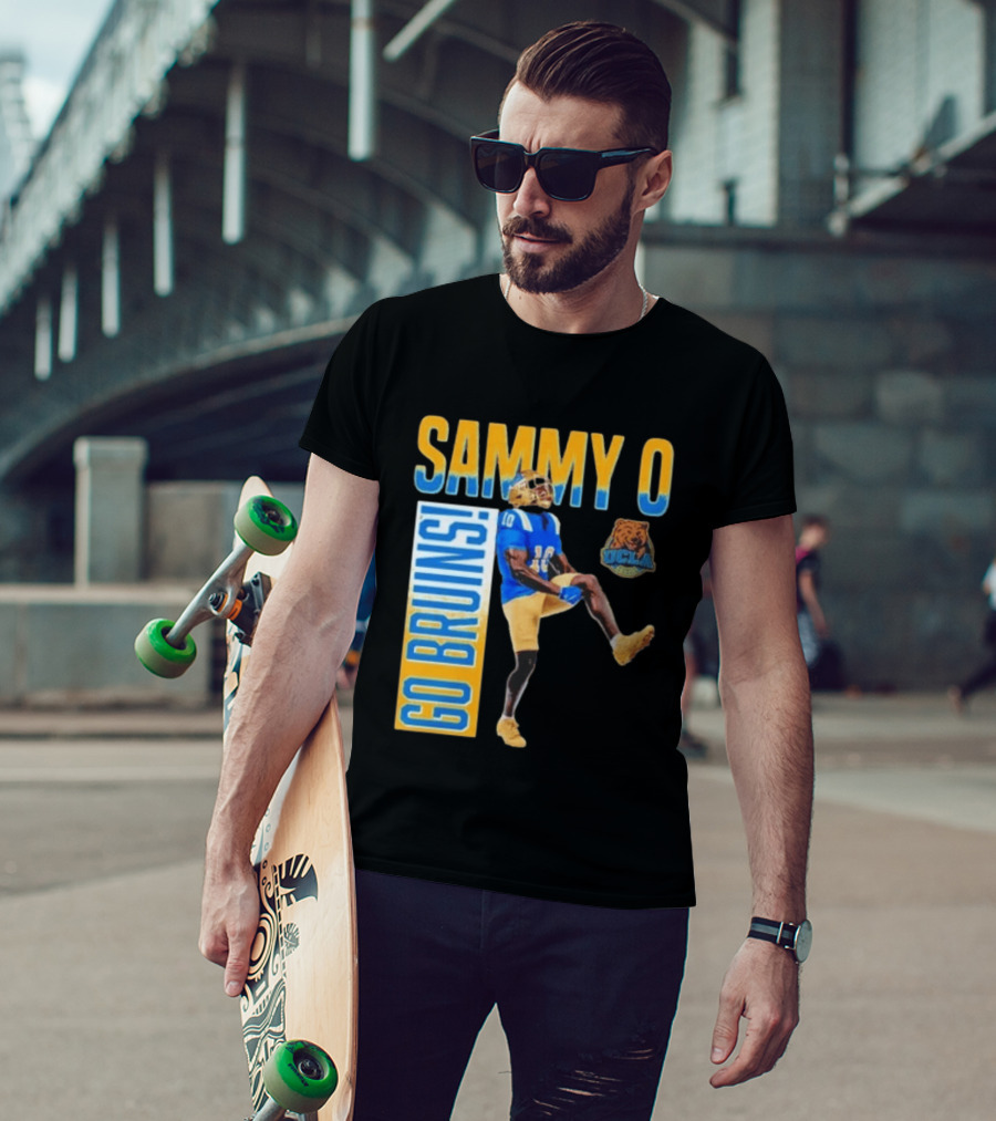 UCLA Bruins No 10 Sammy O Go Bruins College Football T-Shirt