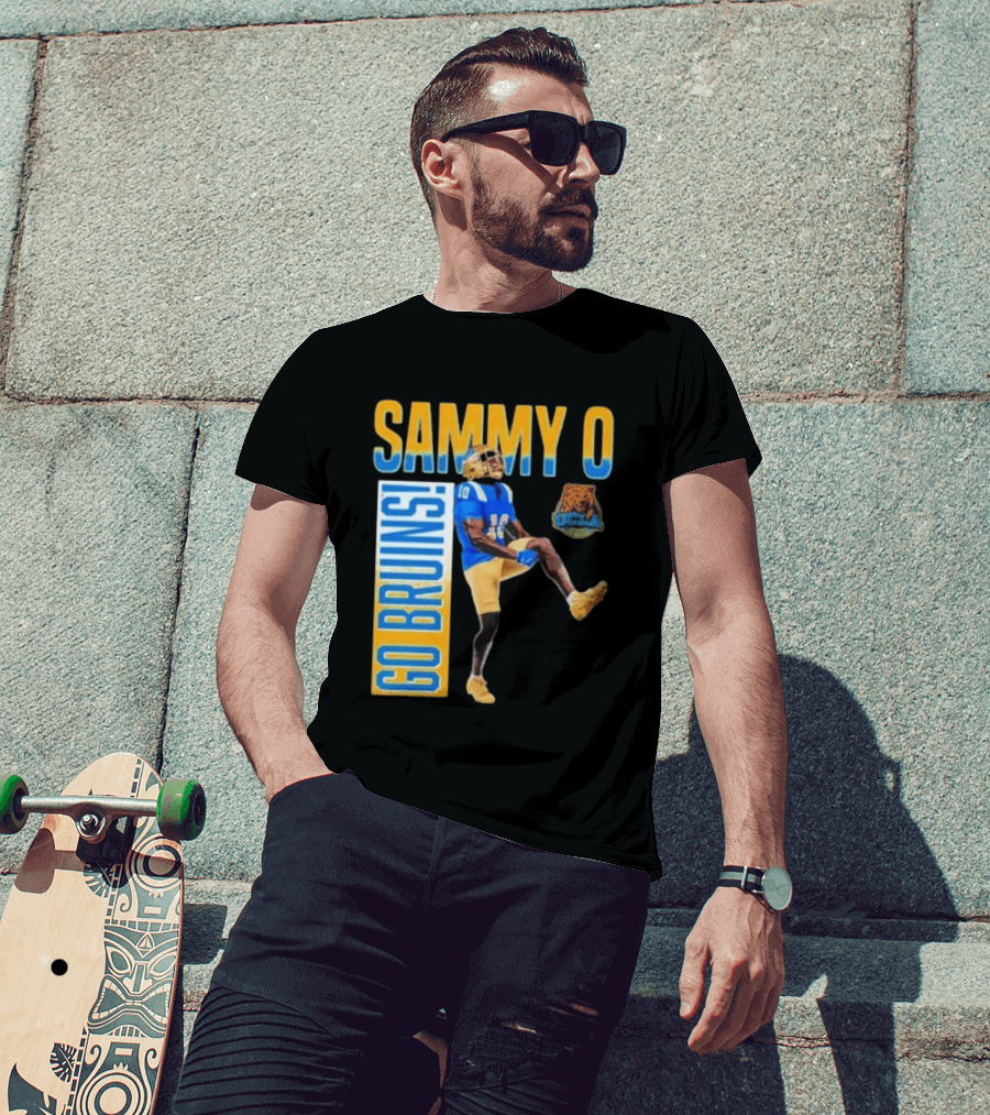 UCLA Bruins No 10 Sammy O Go Bruins College Football T-Shirt