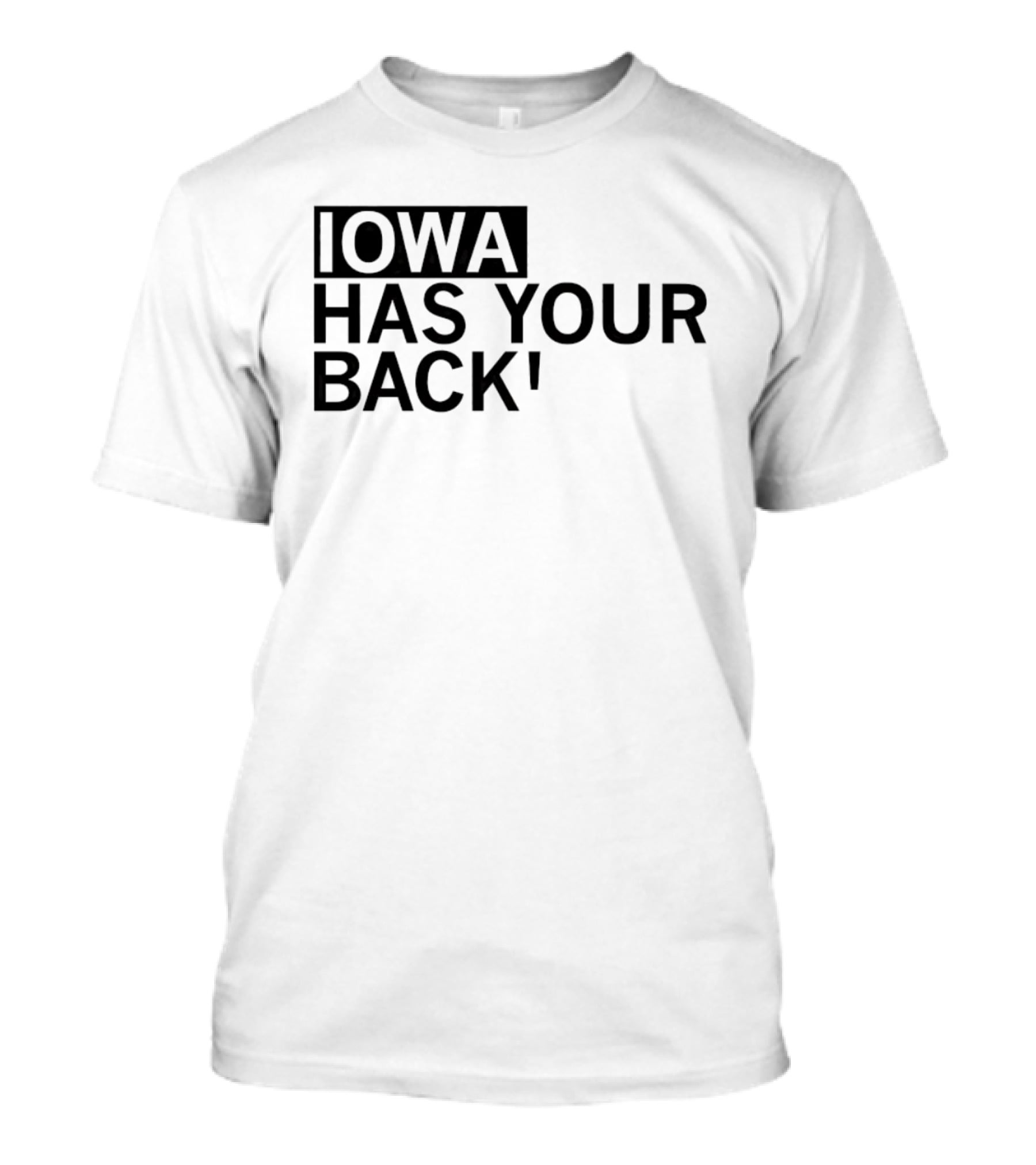 Iowa Hawkeyes Has Your Back College Sports T-Shirt