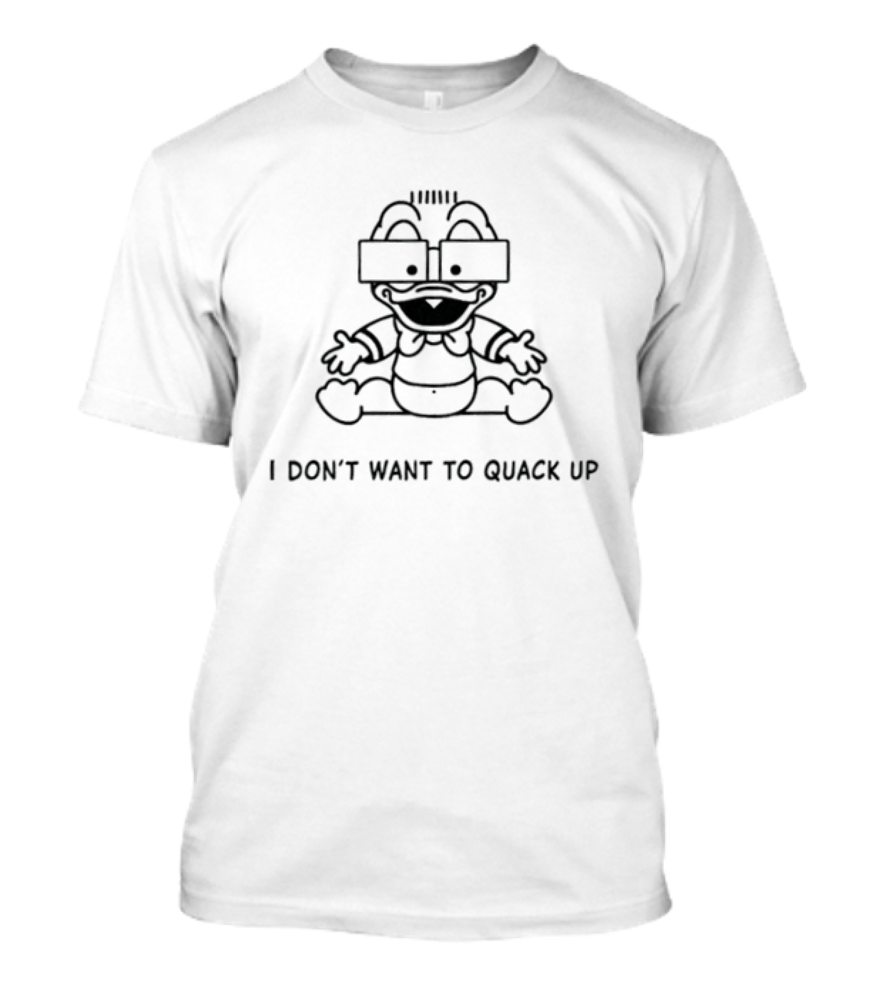I Don't Want To Quack Up Baby Donald Duck Descendents T-Shirt