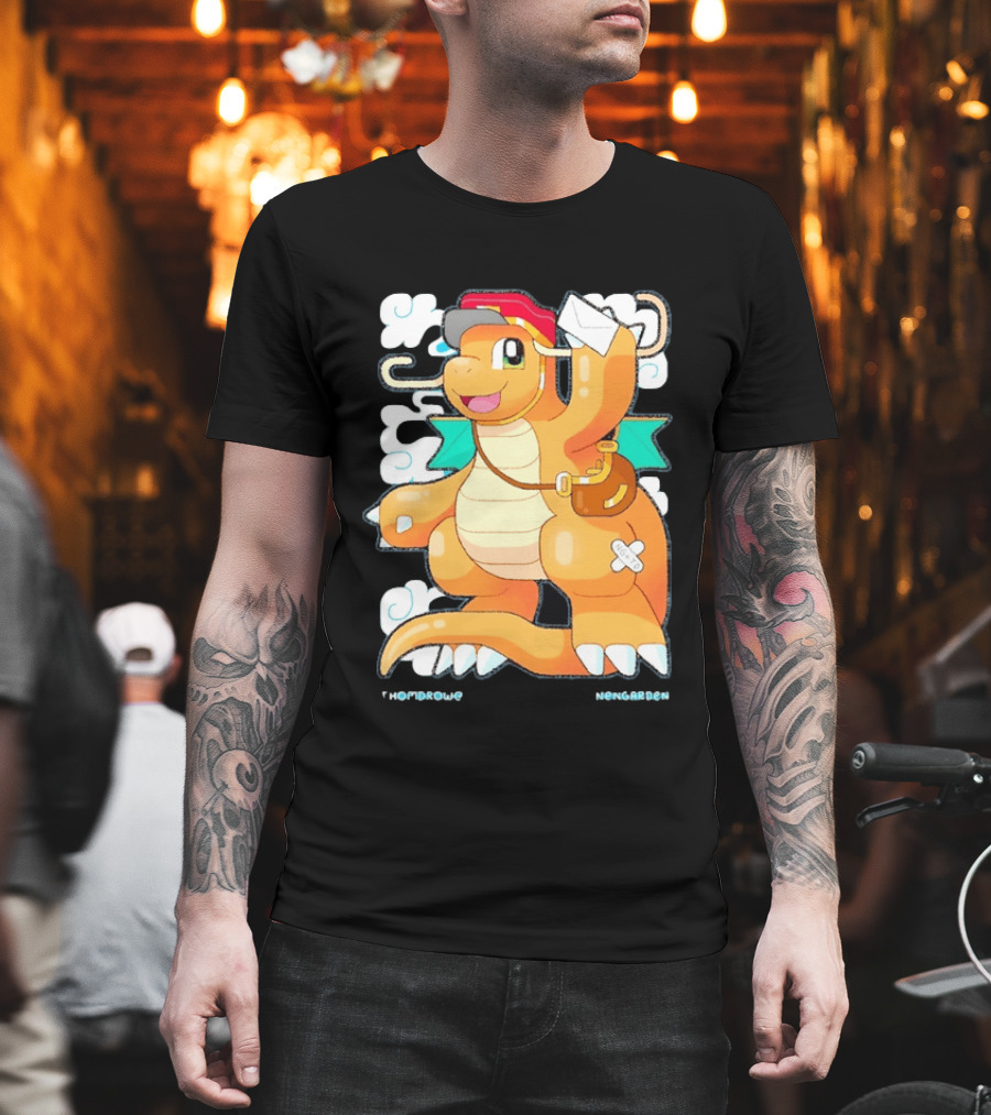Thomdrower Nengarden Dragonite Mail Carrier T-Shirt