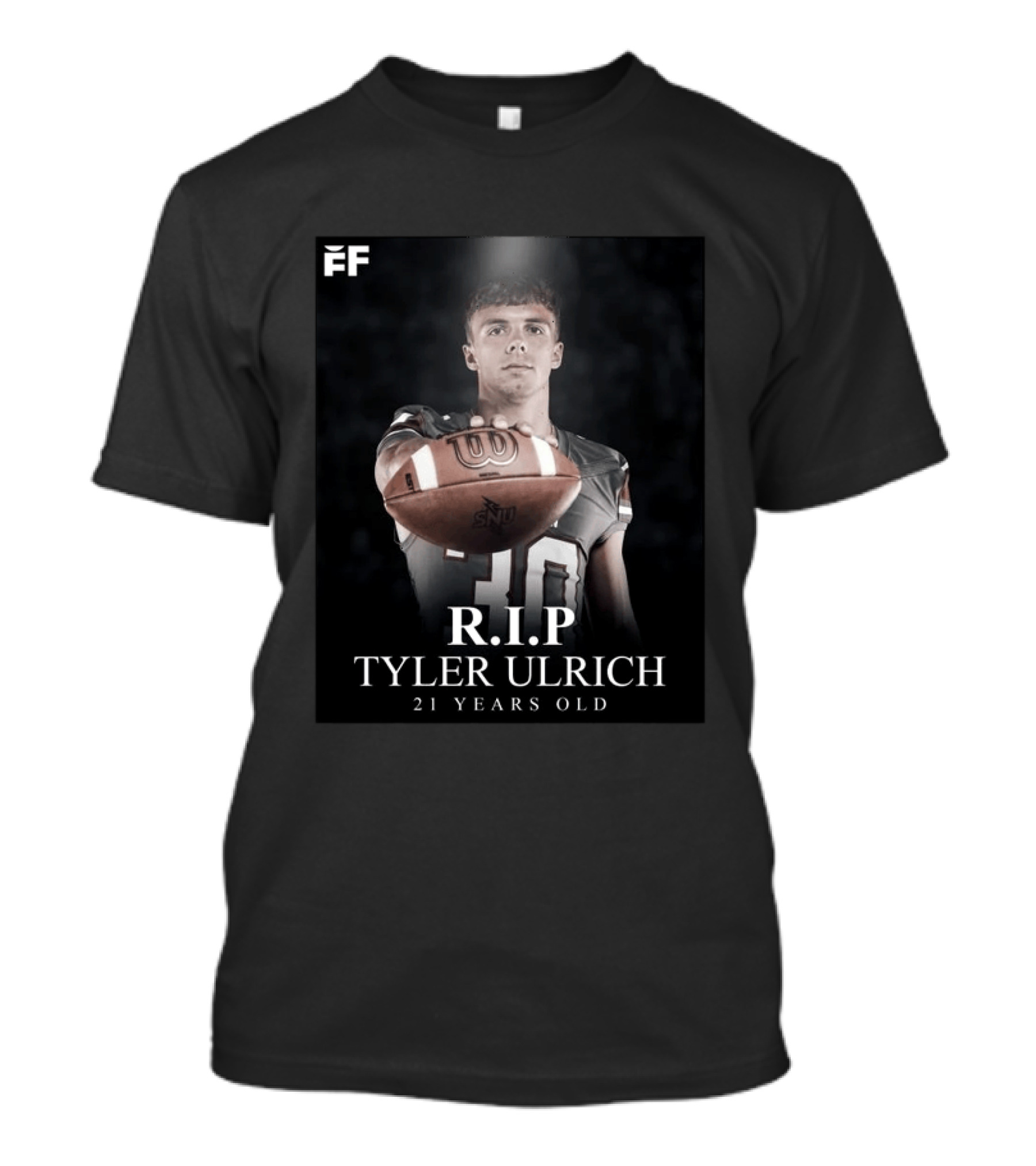 R.I.P Tyler Ulrich 21 Years Old Football T-Shirt
