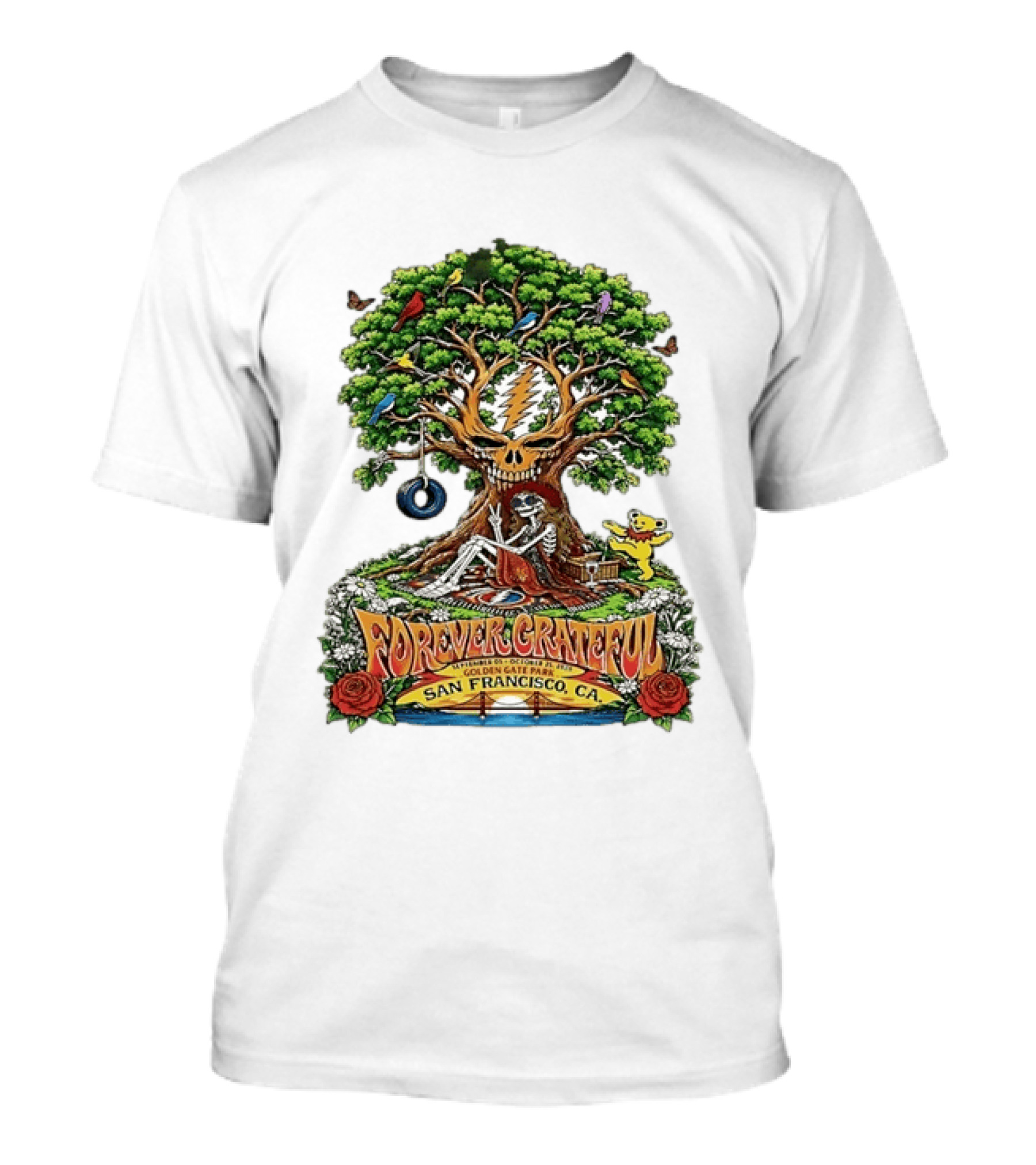 Forever Grateful Golden Gate Park September 25 27 2026 San Francisco CA T-Shirt
