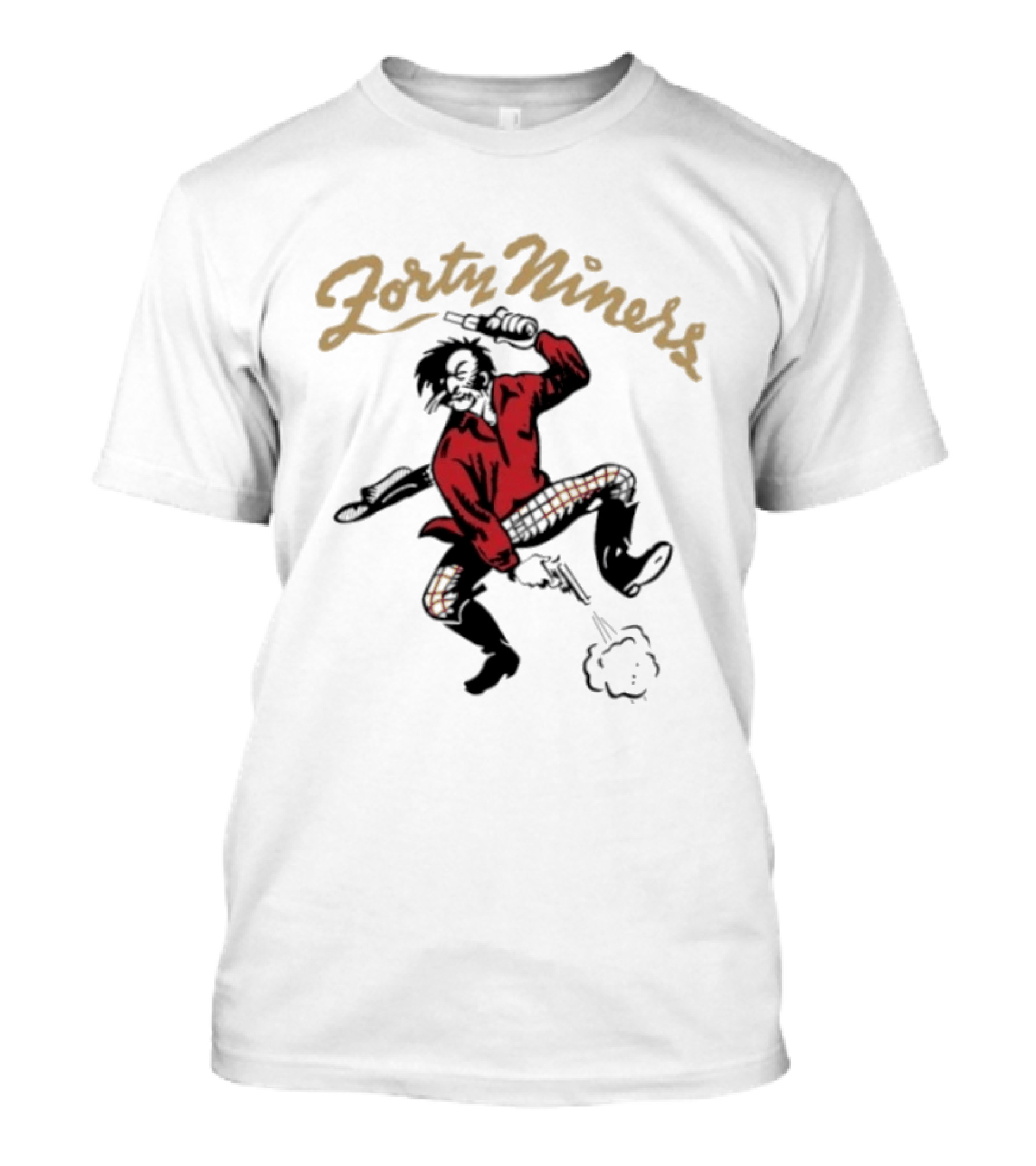Forty Niners Smoking Gun Prospector San Francisco T-Shirt
