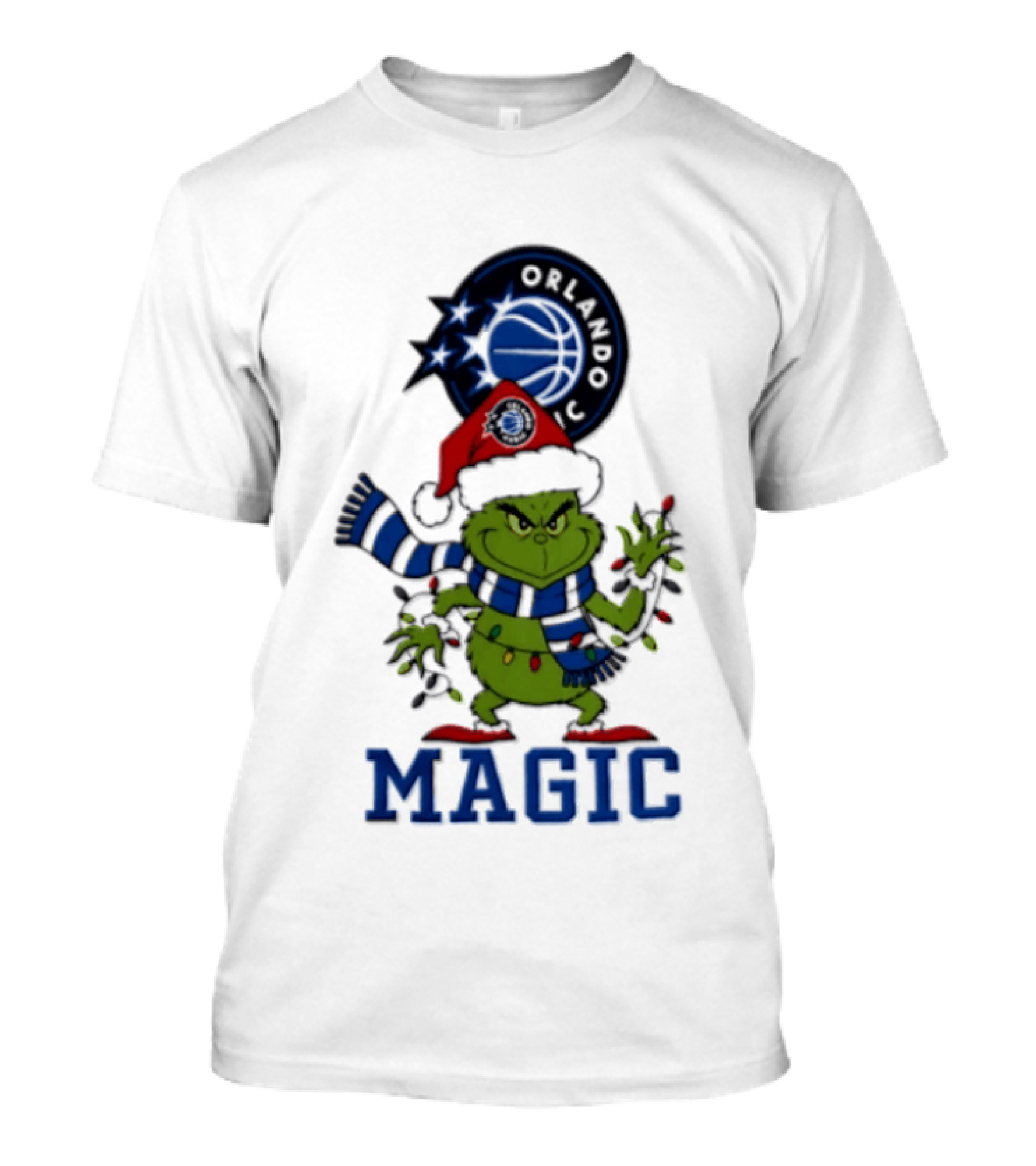 Grinch Orlando Magic Christmas 2026 Holiday Edition T-Shirt