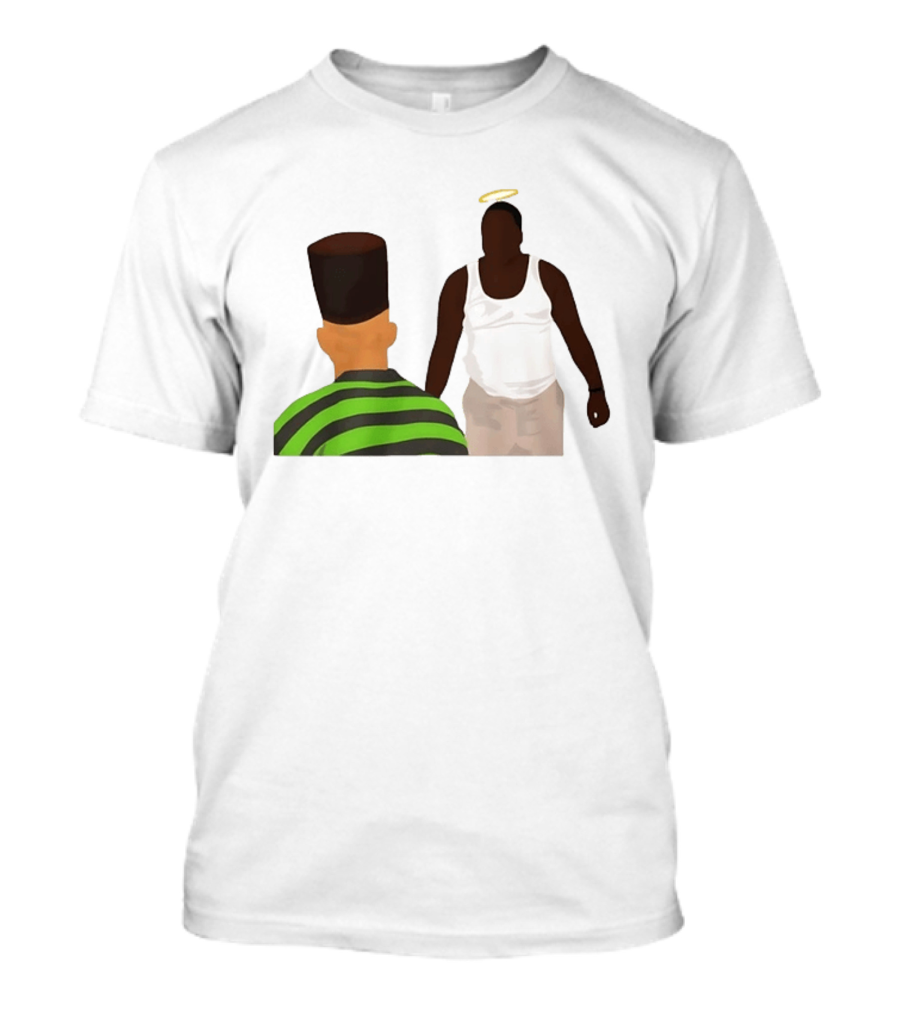 Kid 'n Play Meets The Notorious BIG Hip Hop Legends Halo T-Shirt