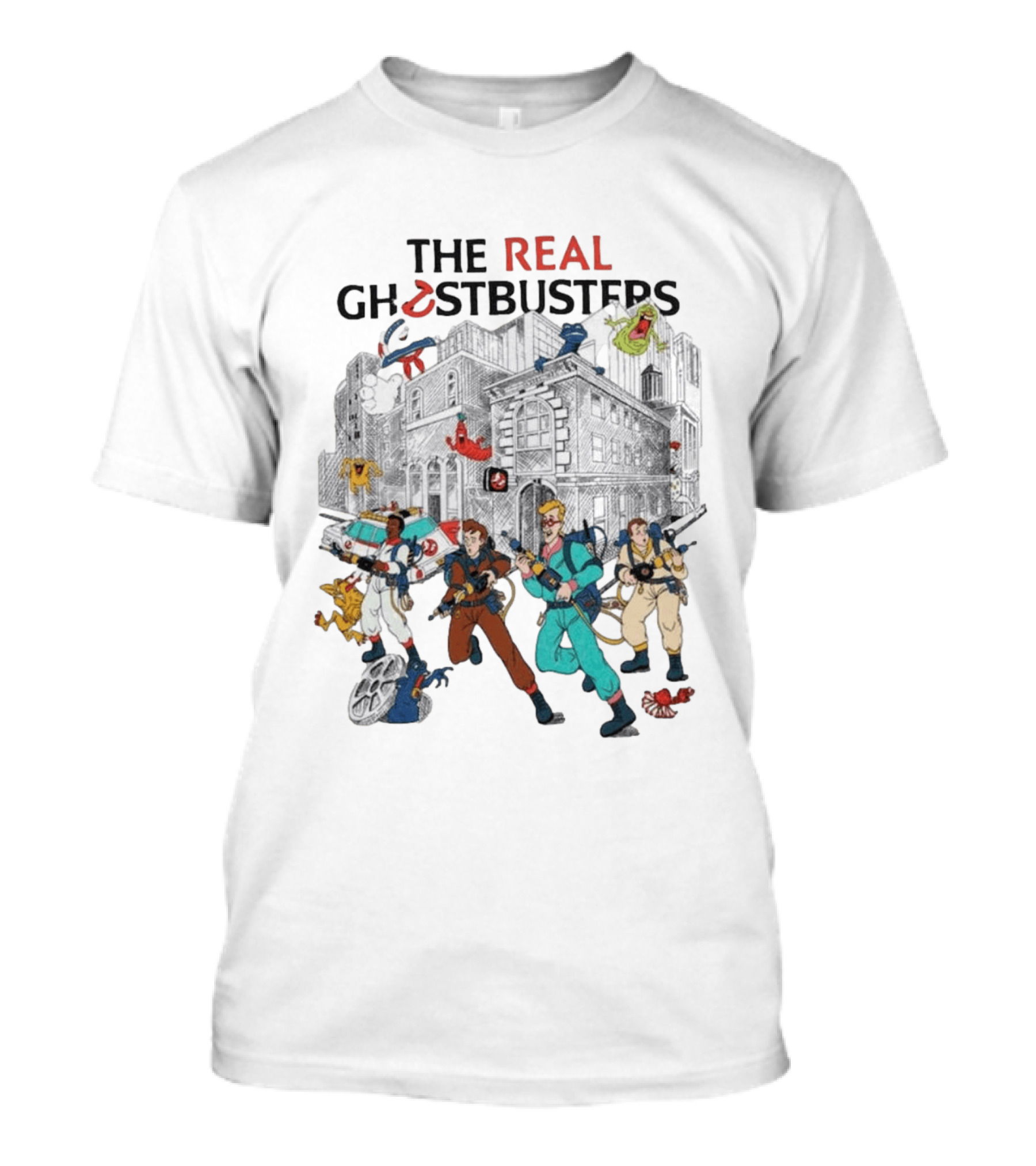 The Real Ghostbusters Don't Cross The Dreams Ghost Fighting Adventure T-Shirt
