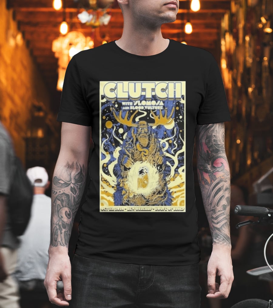 Clutch New Orleans LA House Of Blues October 22 2026 T-Shirt