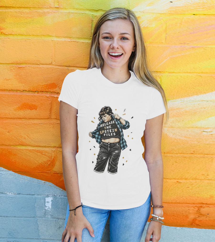 Chris Farley Release The Epstein Files Meme T-Shirt
