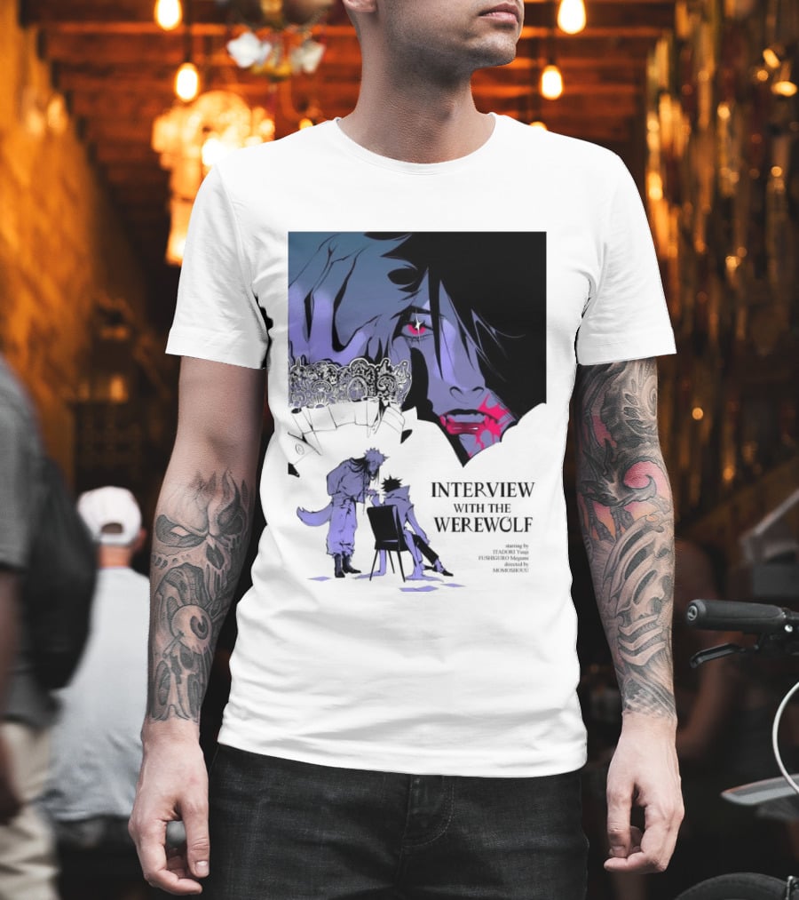 Interview With The Werewolf Yuji Itadori Megumi Fushiguro Momoshokui T-Shirt