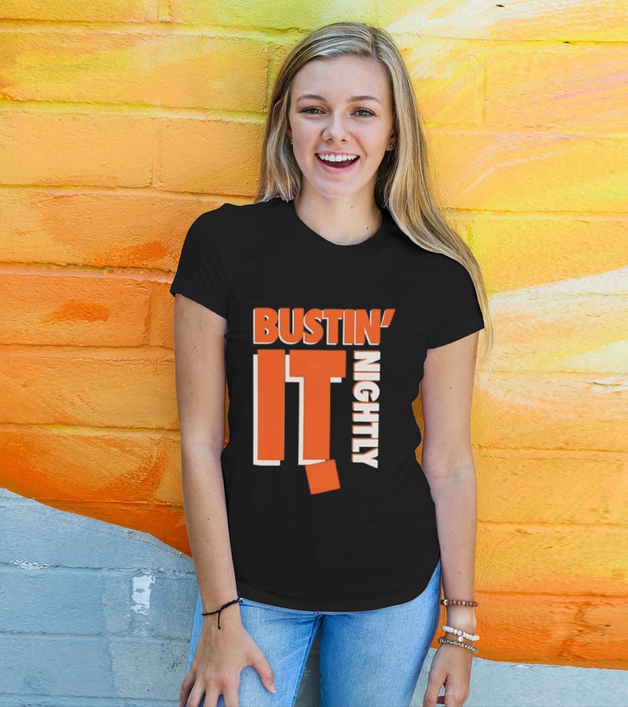 Bustin' It Nightly Sportswear Athletic T-Shirt