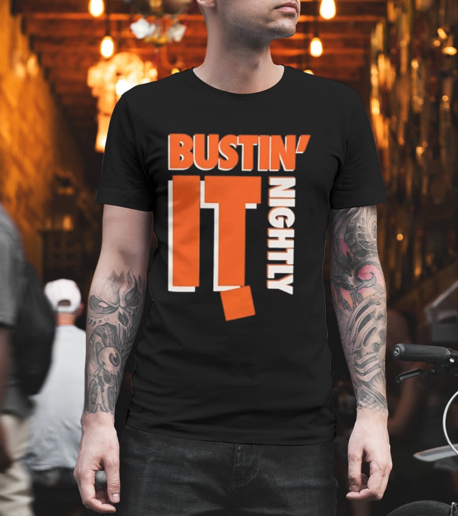 Bustin' It Nightly Sportswear Athletic T-Shirt