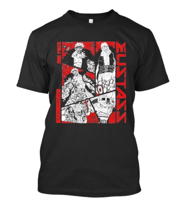 Eustass Kid Punk One Piece Washed T-Shirt